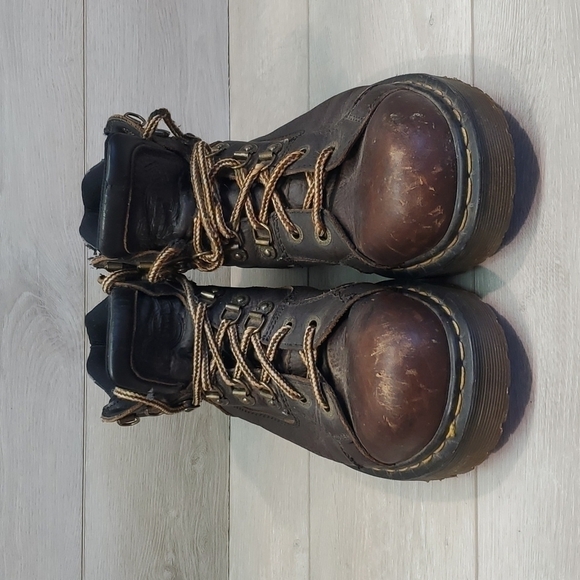 Dr.Martens Mens Y2K 9728 High Top Chunky Tractor Platform Boots shoes sz 10 - Picture 3 of 13